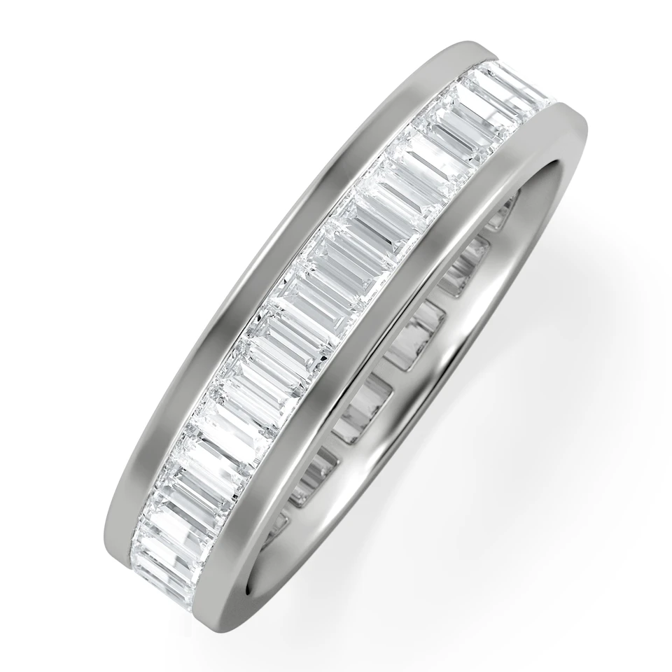 Eternity Ring Grace Platinum Diamond 1.50ct G/Vs