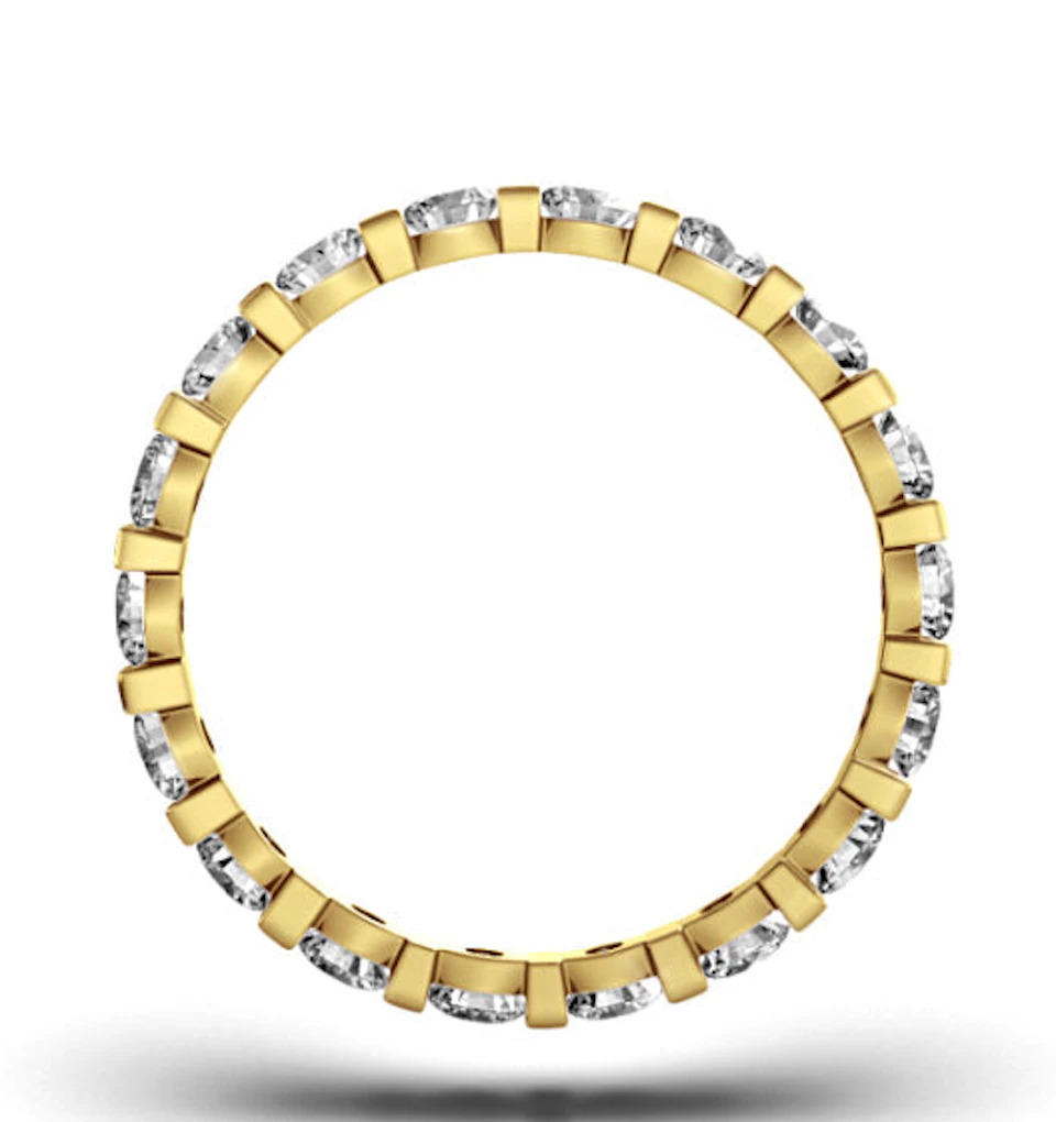 Eternity Ring Hannah 18K Gold Diamond 1.00ct H/Si