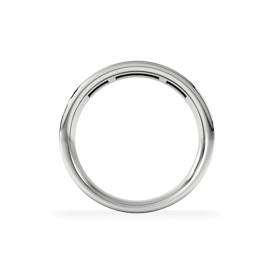 HOLLY 18K White Gold Diamond ETERNITY RING 0.50CT H/SI
