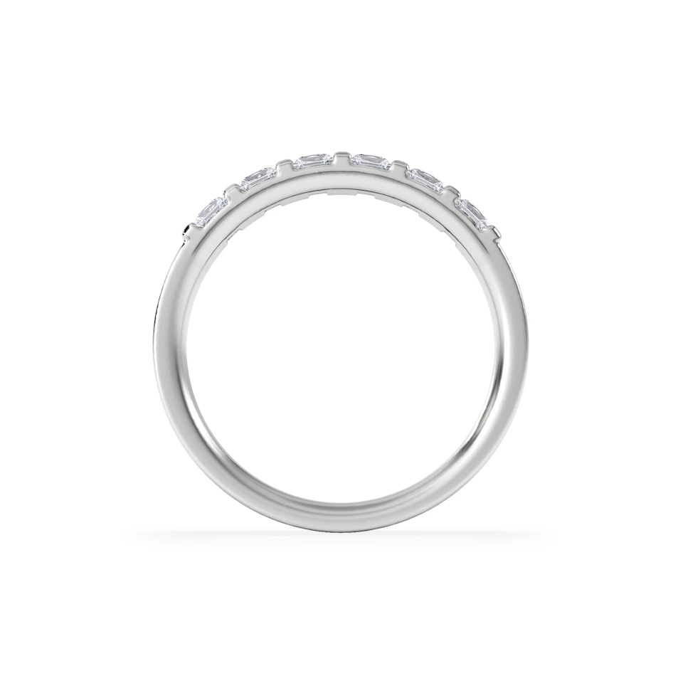 OLIVIA PLATINUM Diamond ETERNITY RING 0.50CT H/SI