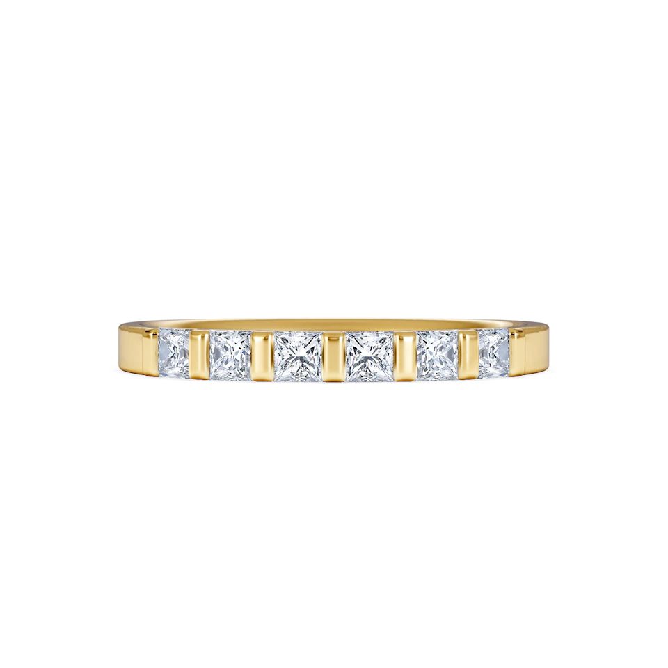 OLIVIA 18K Gold Diamond ETERNITY RING 0.50CT H/SI