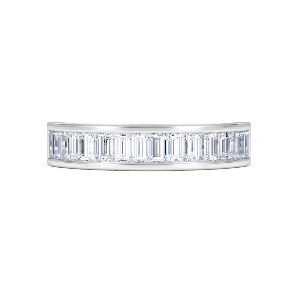 GRACE PLATINUM Diamond ETERNITY RING 1.00CT H/SI