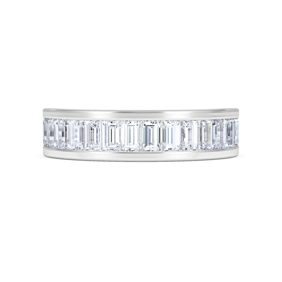 Grace Platinum Diamond Eternity Ring 1.50CT H/SI