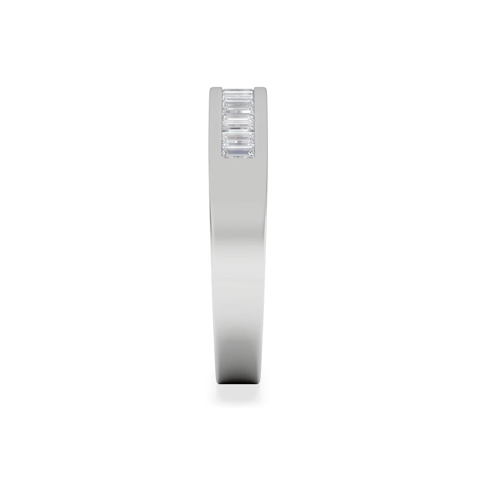 GRACE PLATINUM Diamond ETERNITY RING 0.50CT H/SI
