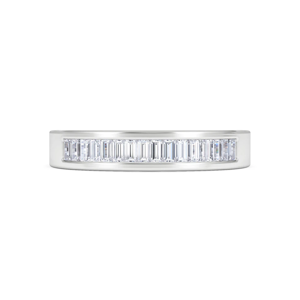 GRACE 18K White Gold Diamond ETERNITY RING 0.50CT H/SI