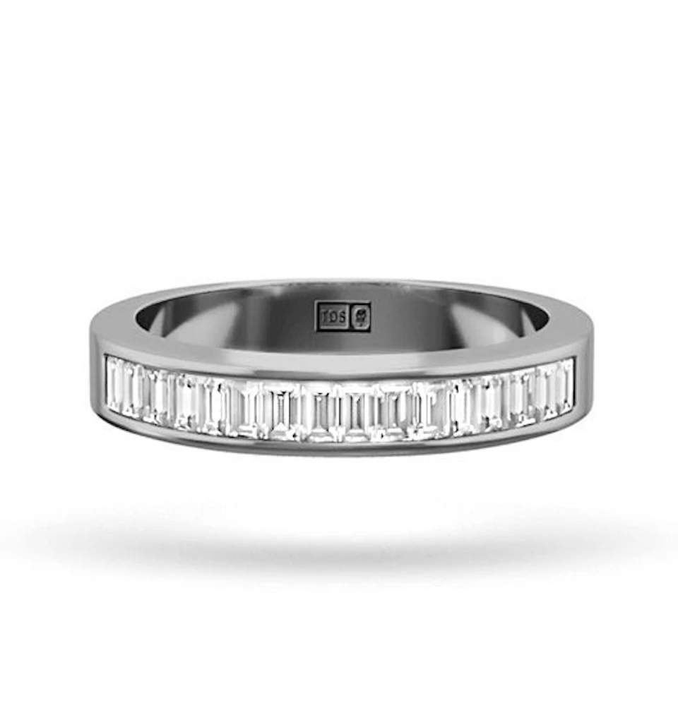 GRACE 18K White Gold Diamond ETERNITY RING 0.50CT G/VS