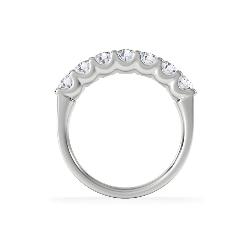 Chloe 18K White Gold Lab Diamond Eternity Ring 1.00ct G/Vs