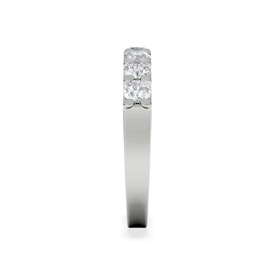 Chloe 18K White Gold Lab Diamond Eternity Ring 1.00ct G/Vs