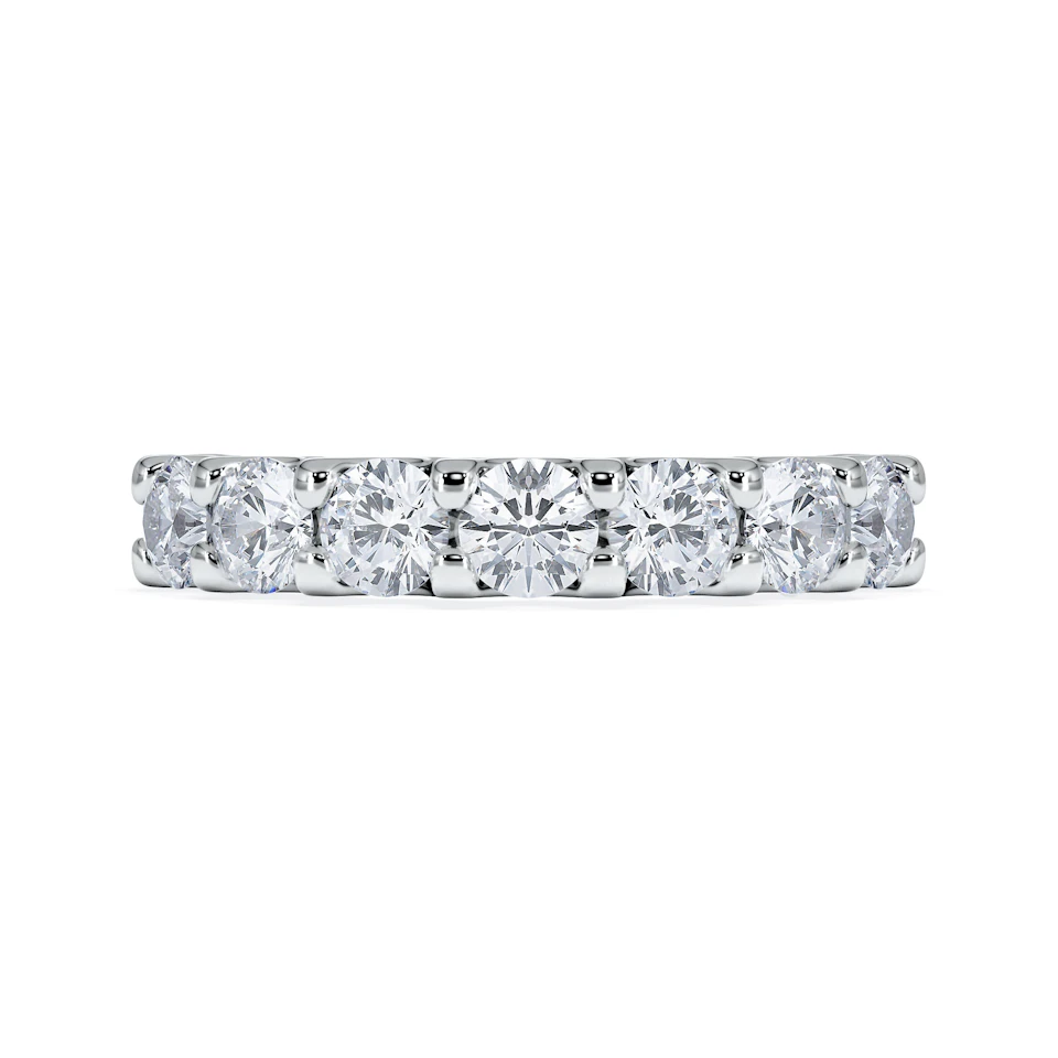Chloe Platinum Diamond Eternity Ring 1.50ct H/Si