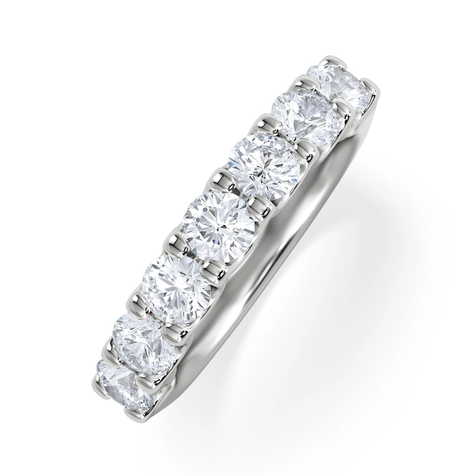 Chloe Platinum Diamond Eternity Ring 1.50ct H/Si