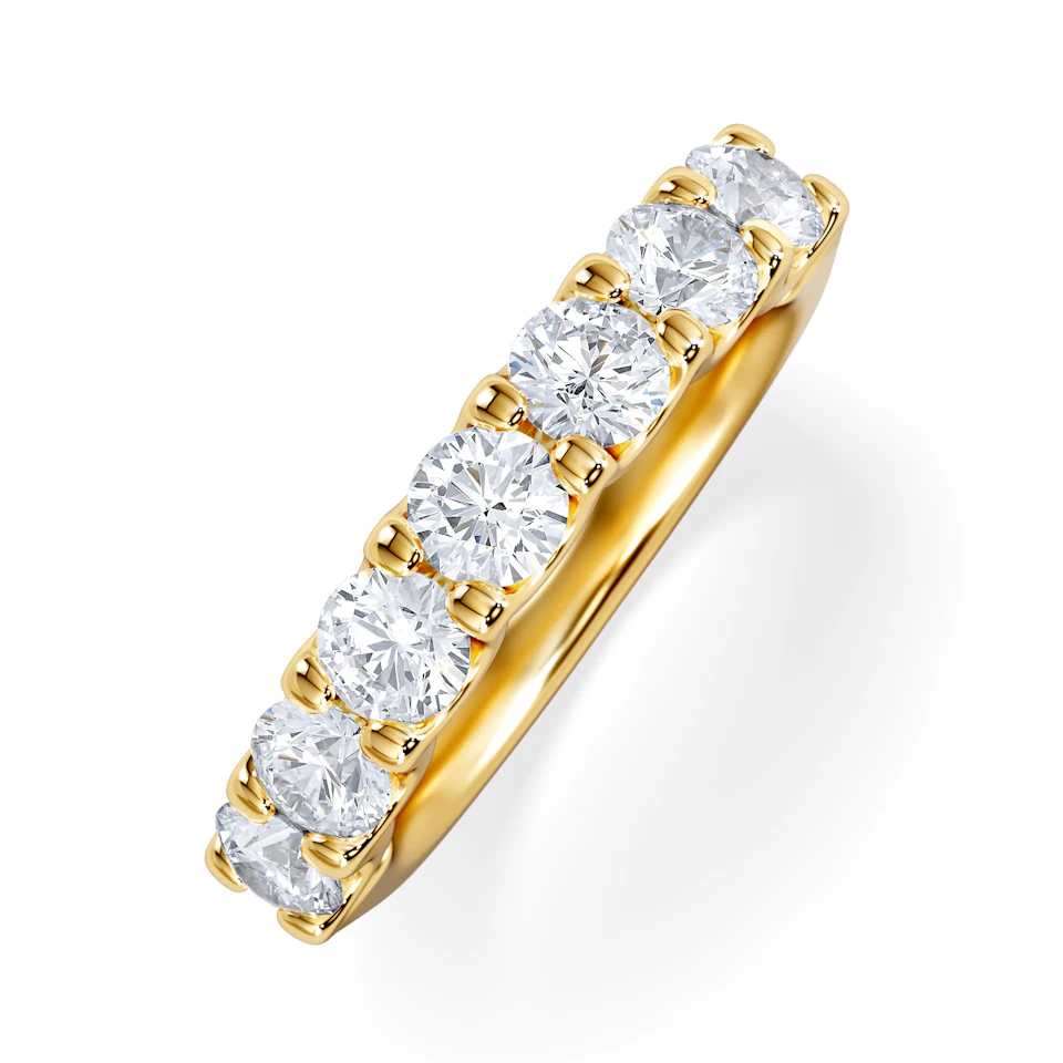 Chloe 18K Gold Diamond Eternity Ring 1.50ct G/Vs