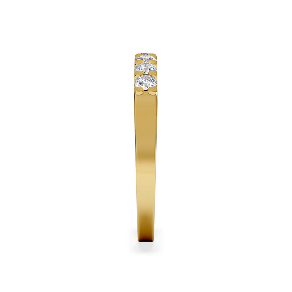 Chloe 18K Gold Lab Diamond Eternity Ring 0.50ct F/VS