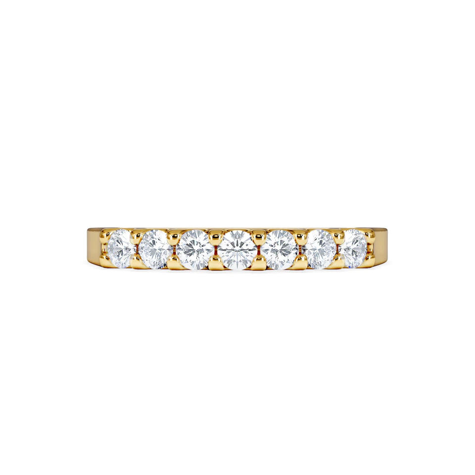 Chloe 18K Gold Lab Diamond Eternity Ring 0.50ct F/VS
