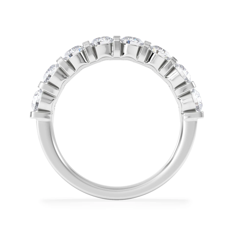 HANNAH PLATINUM Diamond ETERNITY RING 1.00CT H/SI