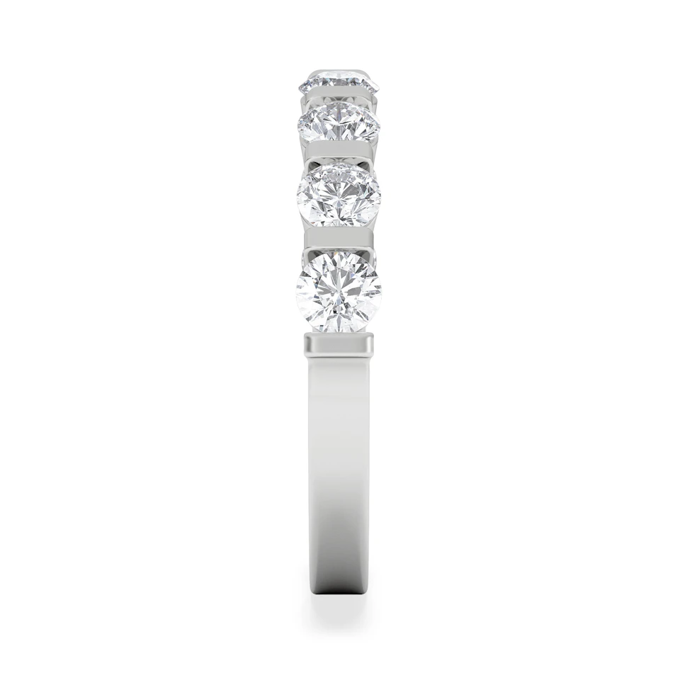 HANNAH PLATINUM Diamond ETERNITY RING 1.00CT H/SI