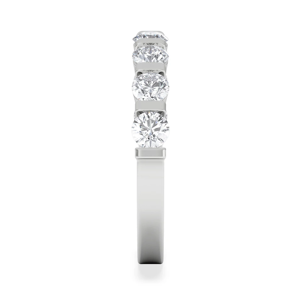 HANNAH 18K White Gold Diamond ETERNITY RING 1.00CT G/VS