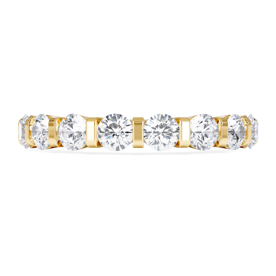 HANNAH 18K Gold Diamond ETERNITY RING 1.00CT G/VS
