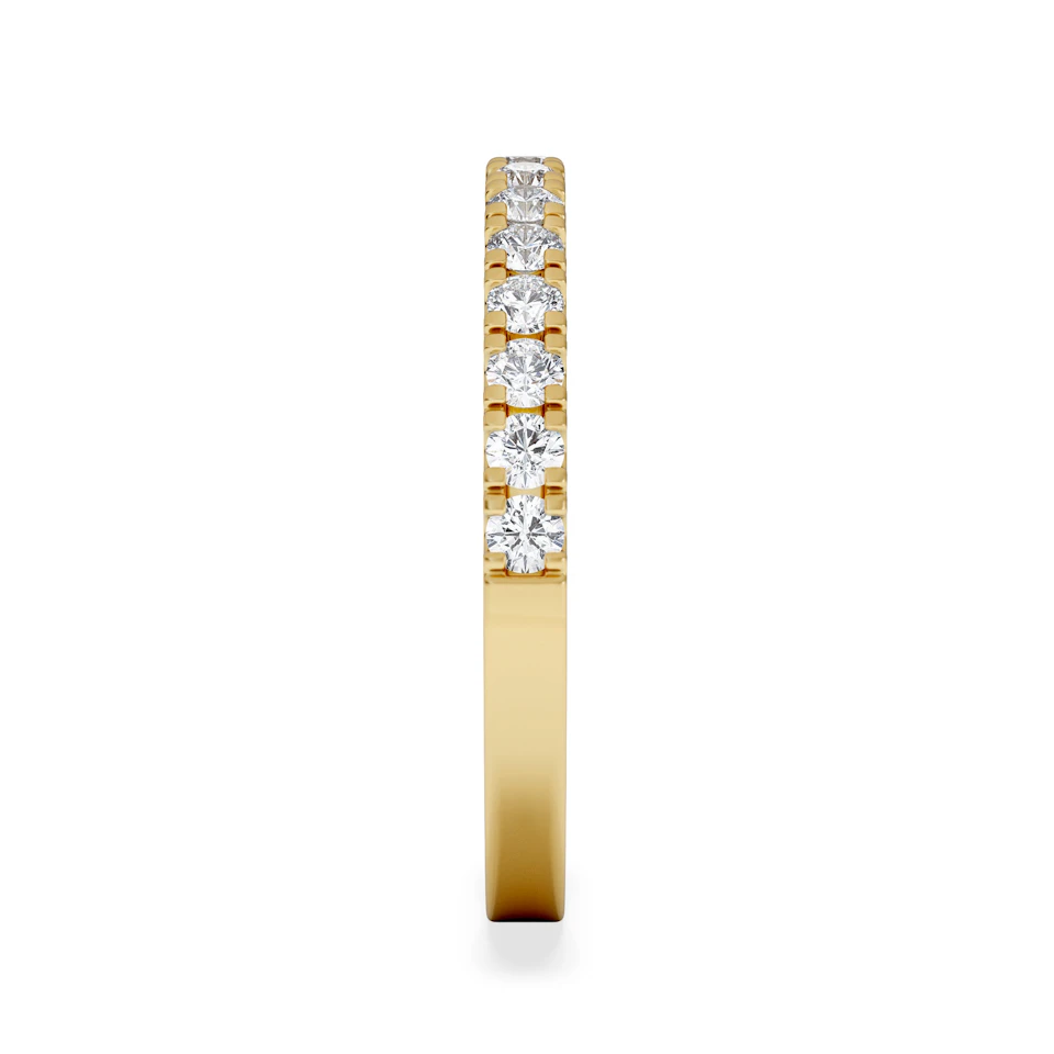 15 Stone Chloe 18K Gold Diamond Eternity Ring 0.50ct G/Vs