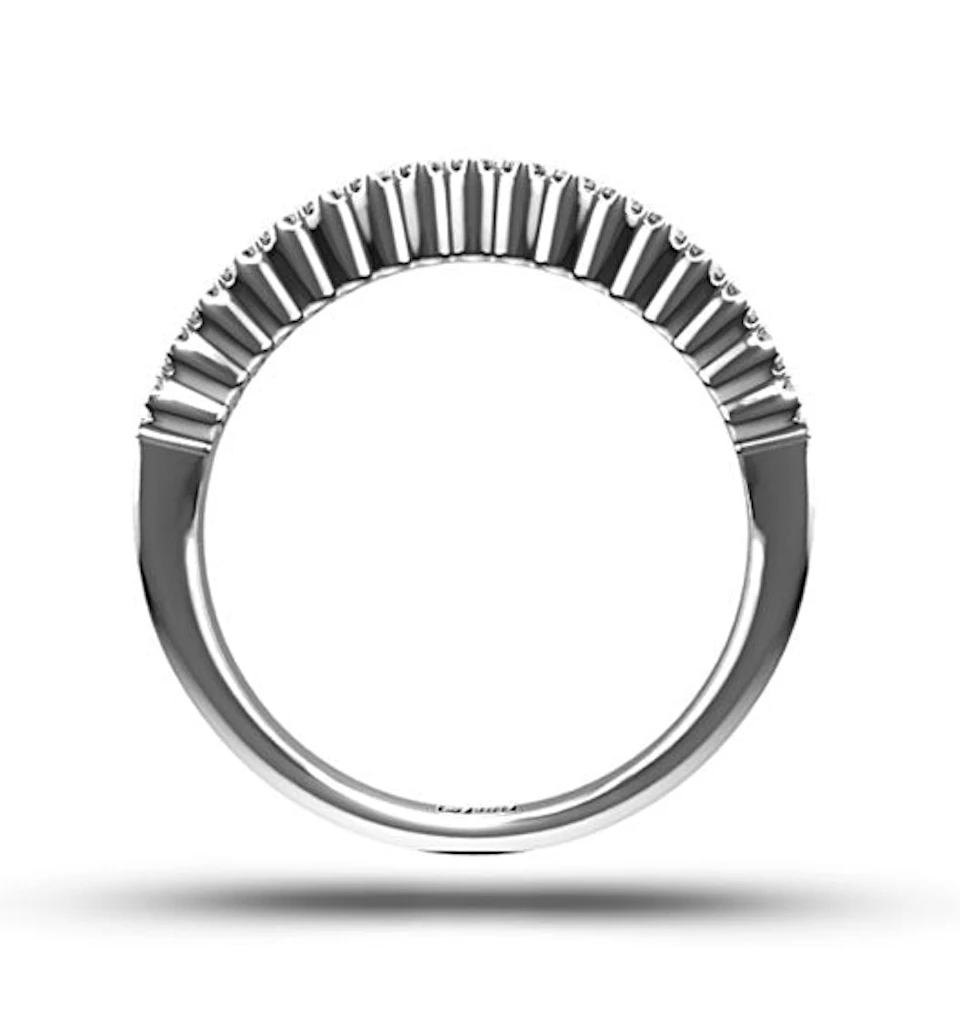 SOPHIE 18K White Gold Diamond ETERNITY RING 0.50CT G/VS