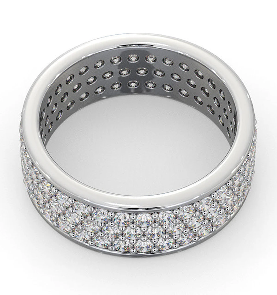 Eternity Ring Tia 18KW Diamond 2.00ct H/Si