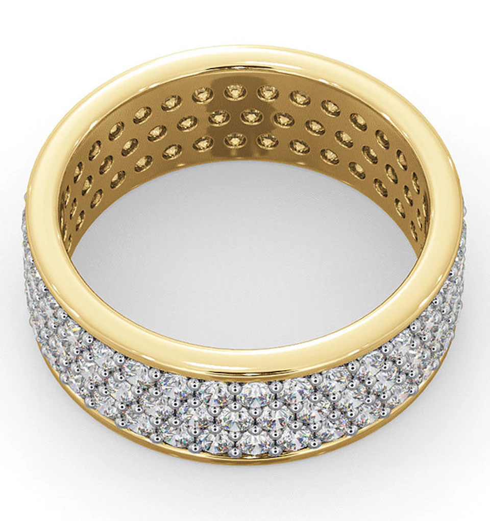 Eternity Ring Tia 18Ky Diamond 2.00ct H/Si