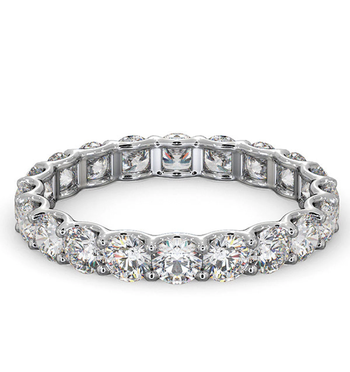 Eternity Ring Chloe Platinum Diamond 2.00ct G/Vs