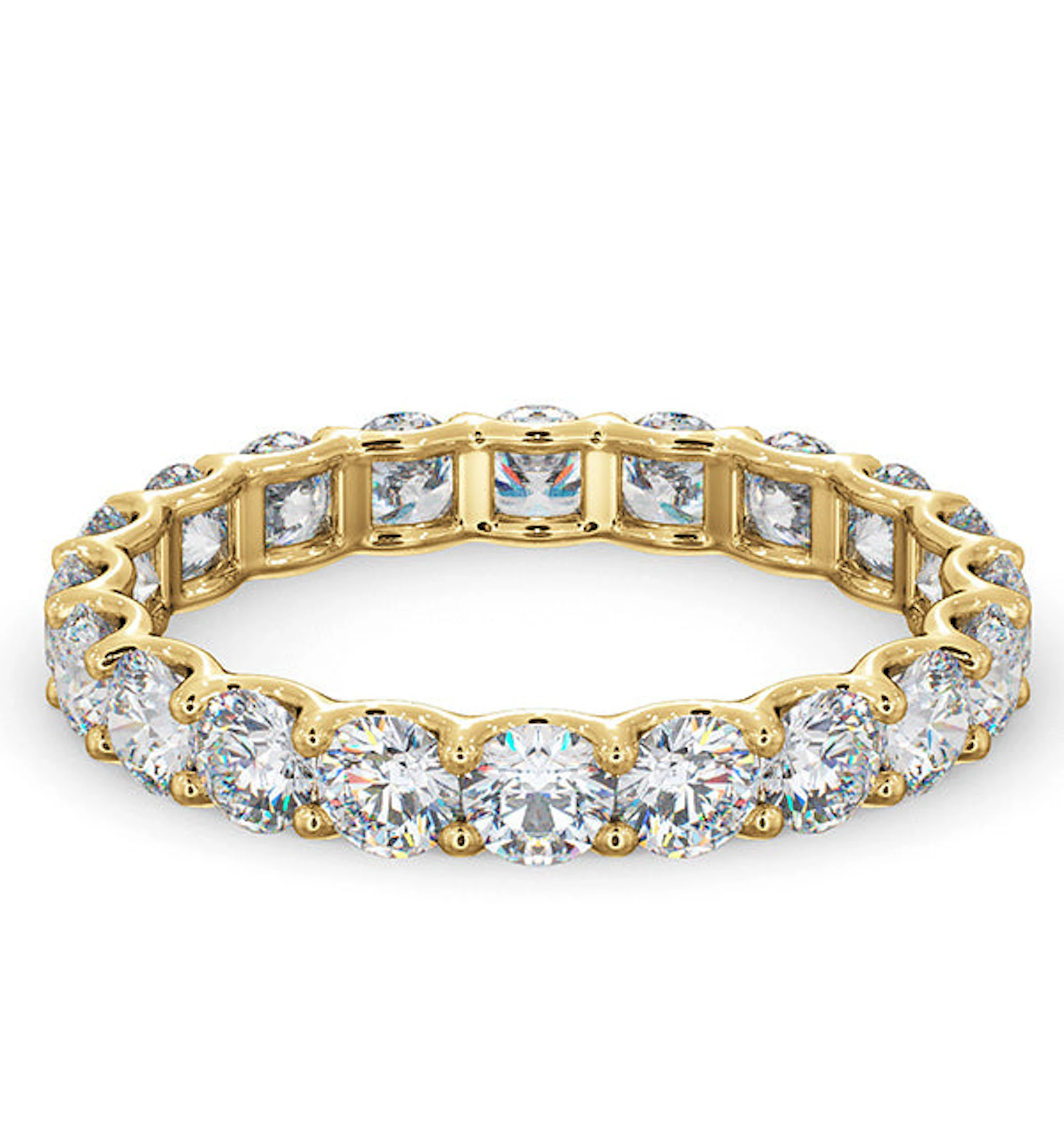 Eternity Ring Chloe 18K Gold Diamond 2.00ct H/Si