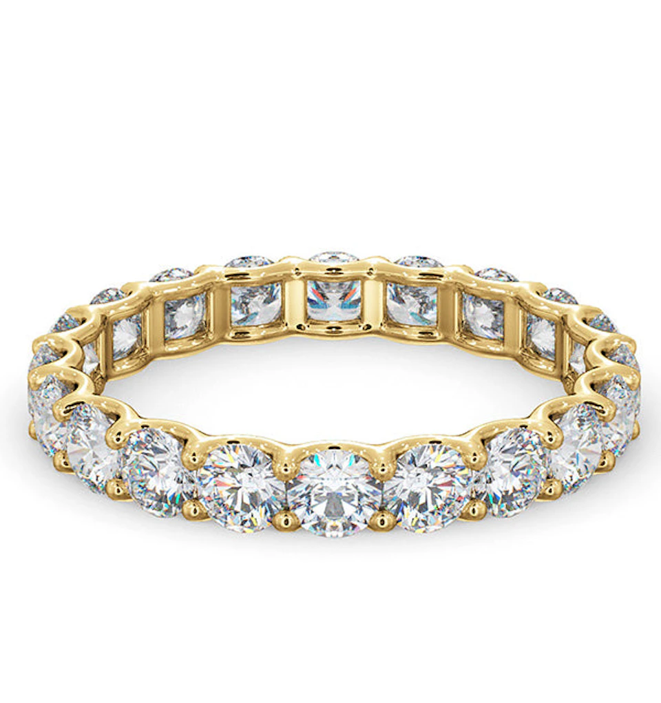 Eternity Ring Chloe 18K Gold Diamond 2.00ct G/Vs