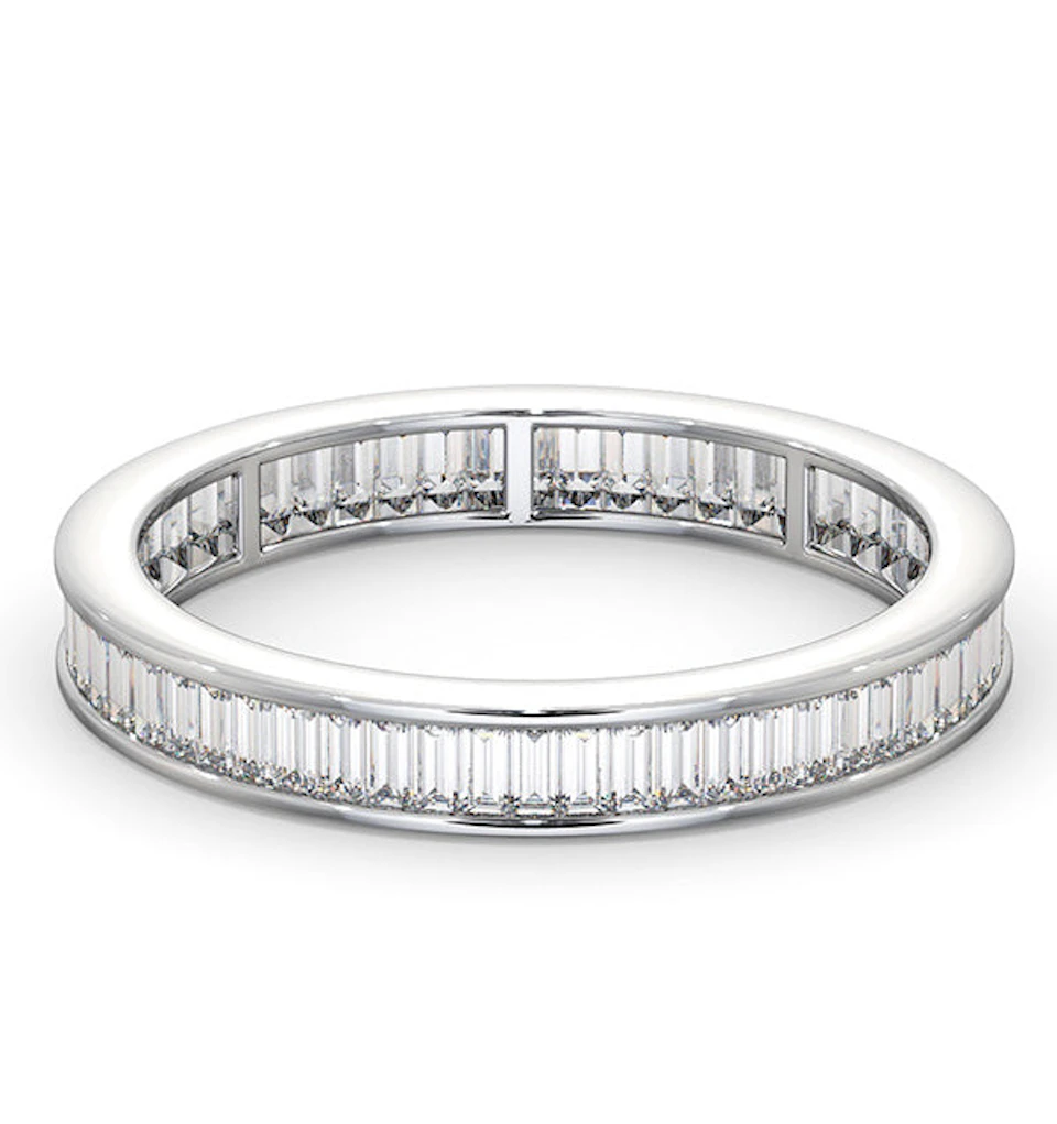 Eternity Ring Grace 18K White Gold Diamond 1.00ct G/Vs