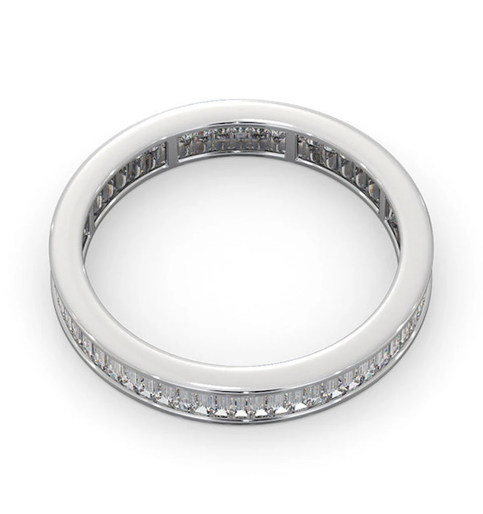 Eternity Ring Grace 18K White Gold Diamond 1.00ct H/Si