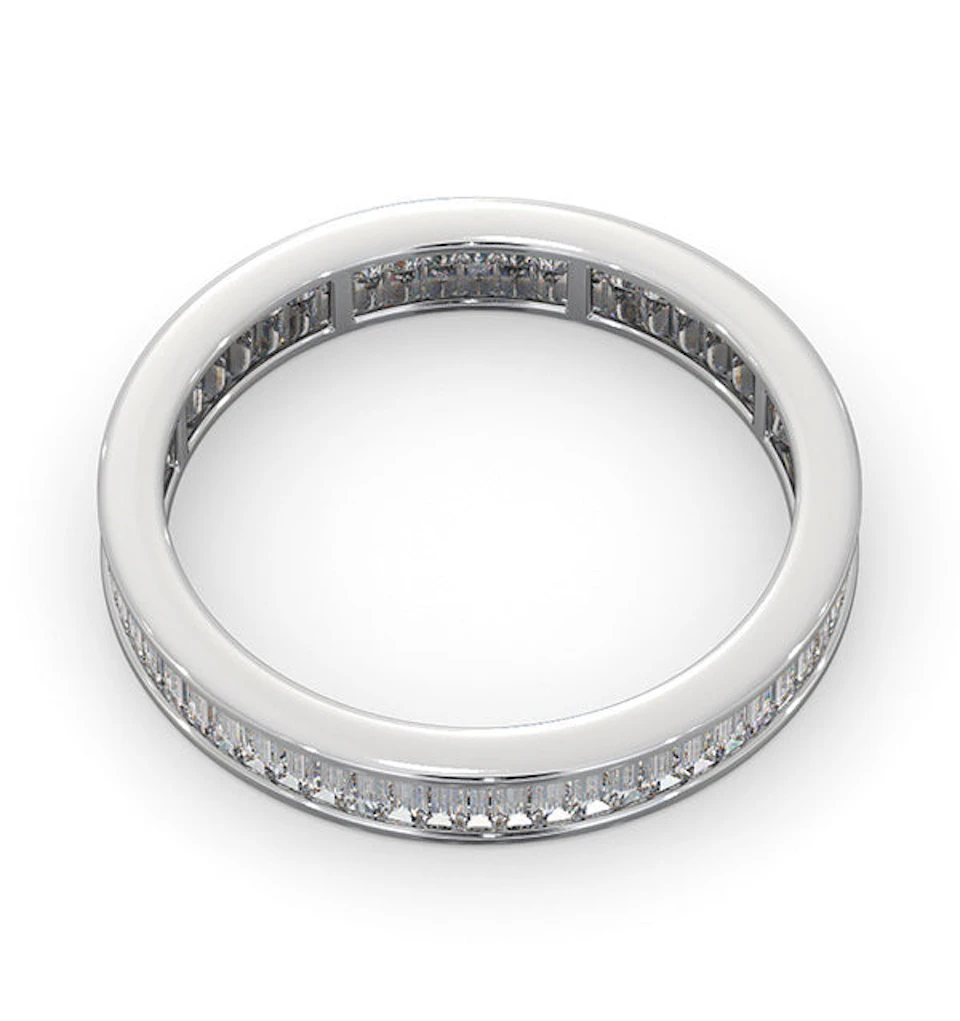 Eternity Ring Grace 18K White Gold Diamond 1.00ct G/Vs