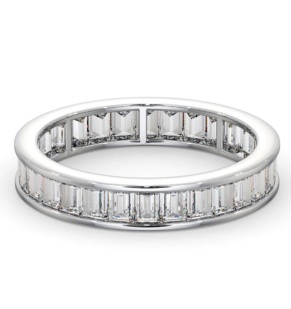 Eternity Ring Grace 18K White Gold Diamond 1.50ct G/Vs