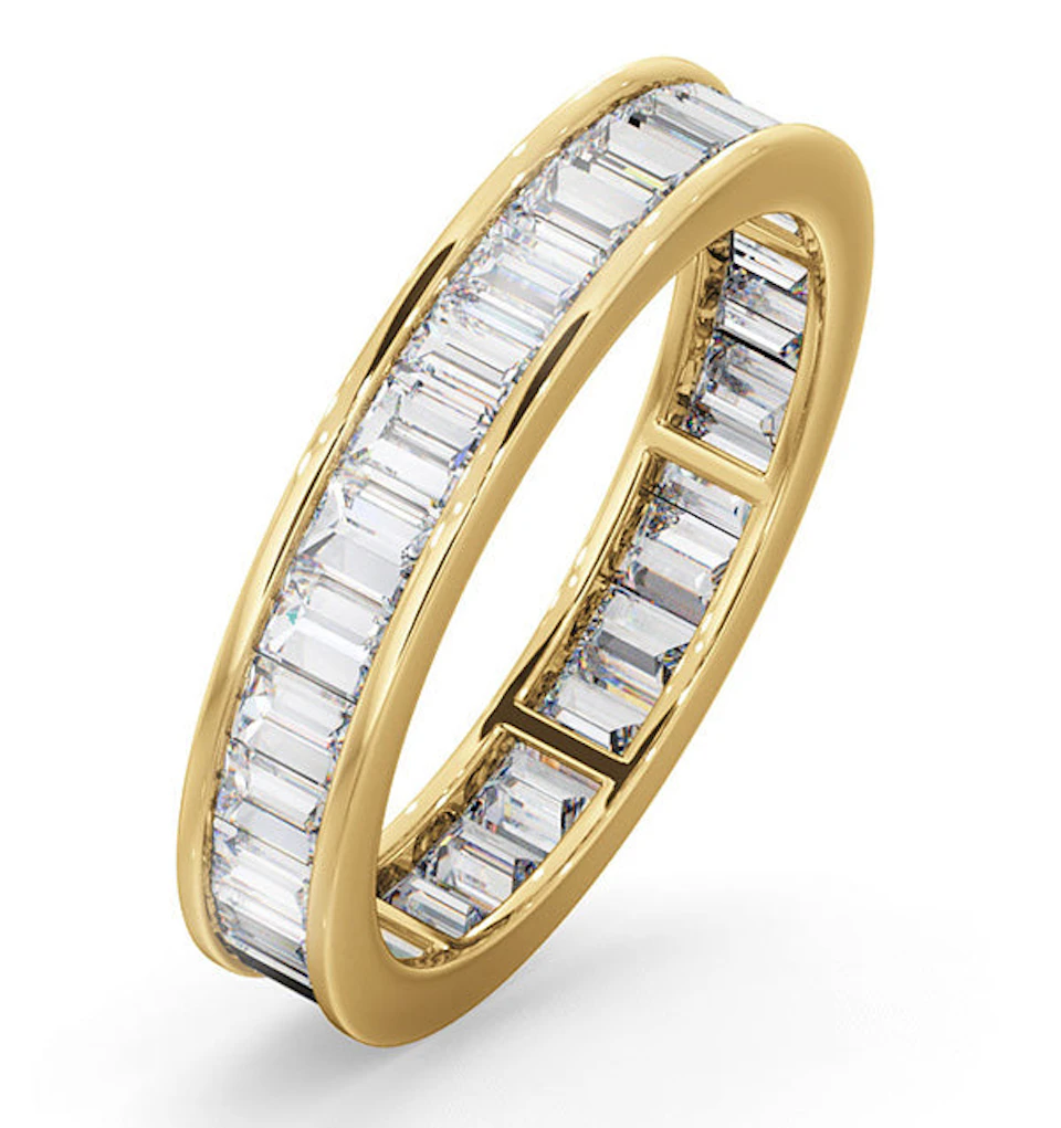 Eternity Ring Grace 18K Gold Diamond 1.50ct G/Vs