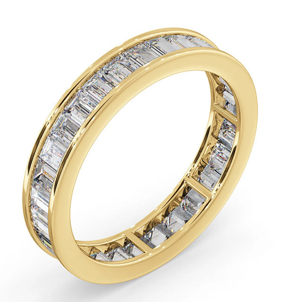 Eternity Ring Grace 18K Gold Diamond 1.50ct H/Si