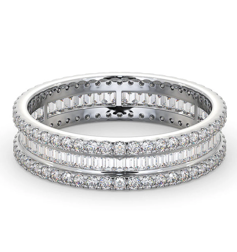 Eternity Ring Katie Platinum Diamond 1.00ct G/Vs