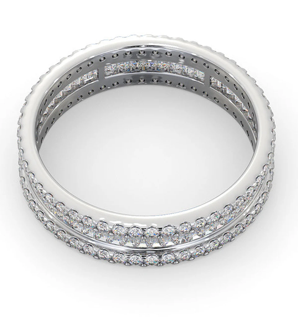Eternity Ring Katie Platinum Diamond 1.00ct H/Si