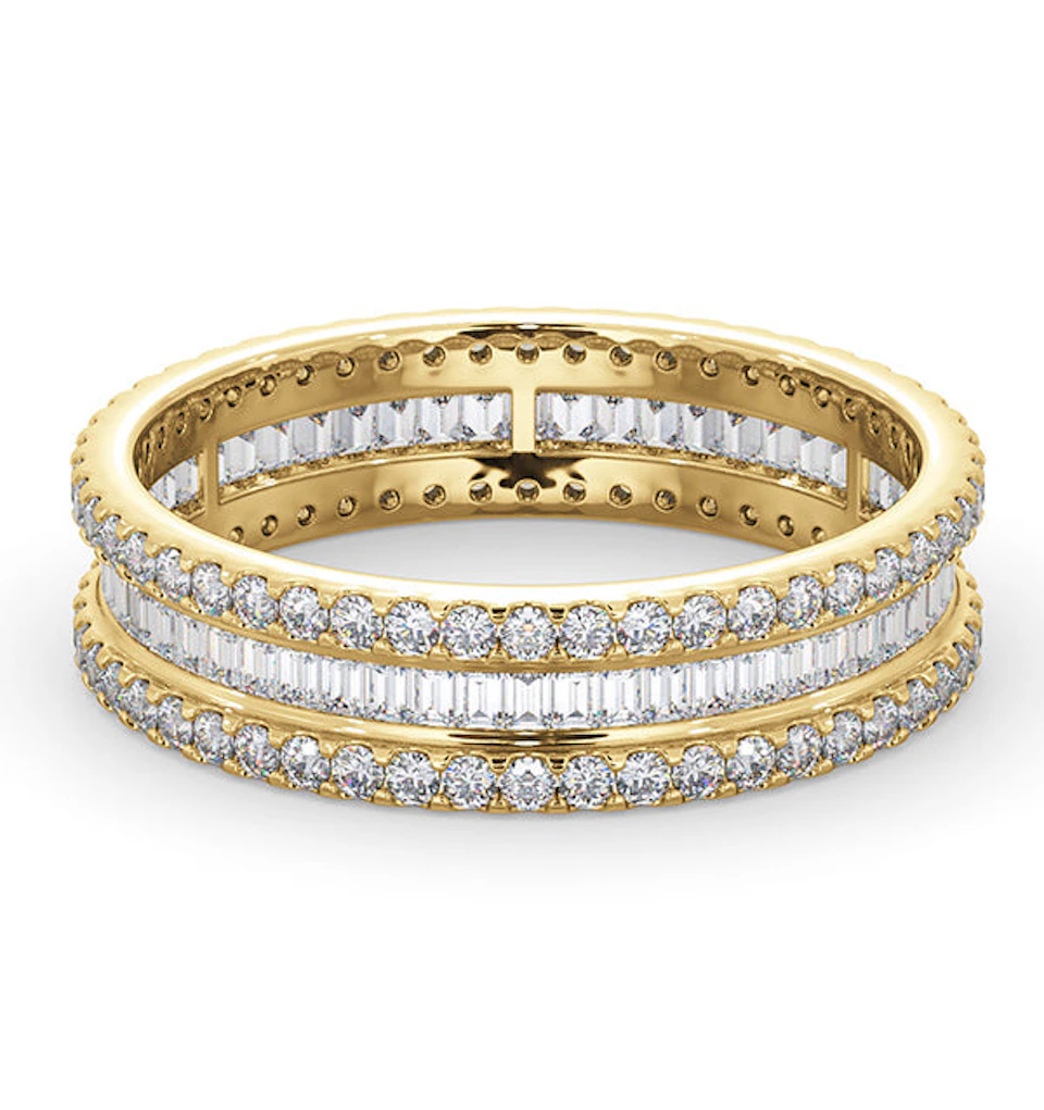 Eternity Ring Katie 18K Gold Diamond 1.00ct H/Si