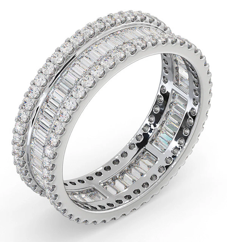 Eternity Ring Katie Platinum Diamond 2.00ct G/Vs