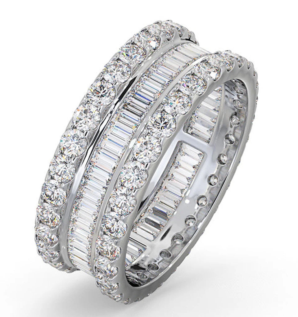 Eternity Ring Katie Platinum Diamond 3.00ct G/Vs