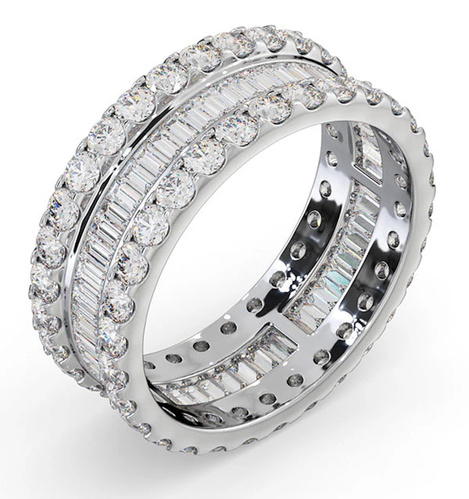 Eternity Ring Katie Platinum Diamond 3.00ct G/Vs