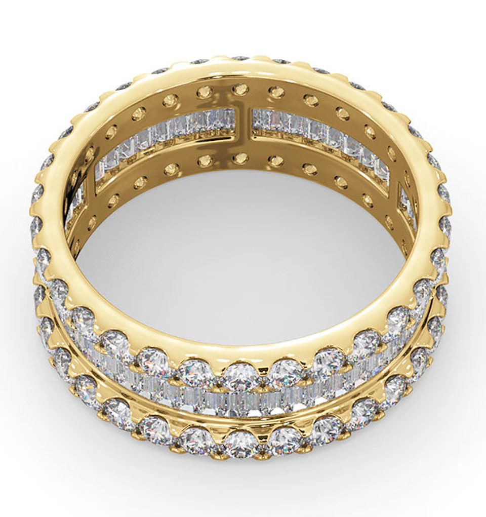 Eternity Ring Katie 18K Gold Diamond 3.00ct G/Vs