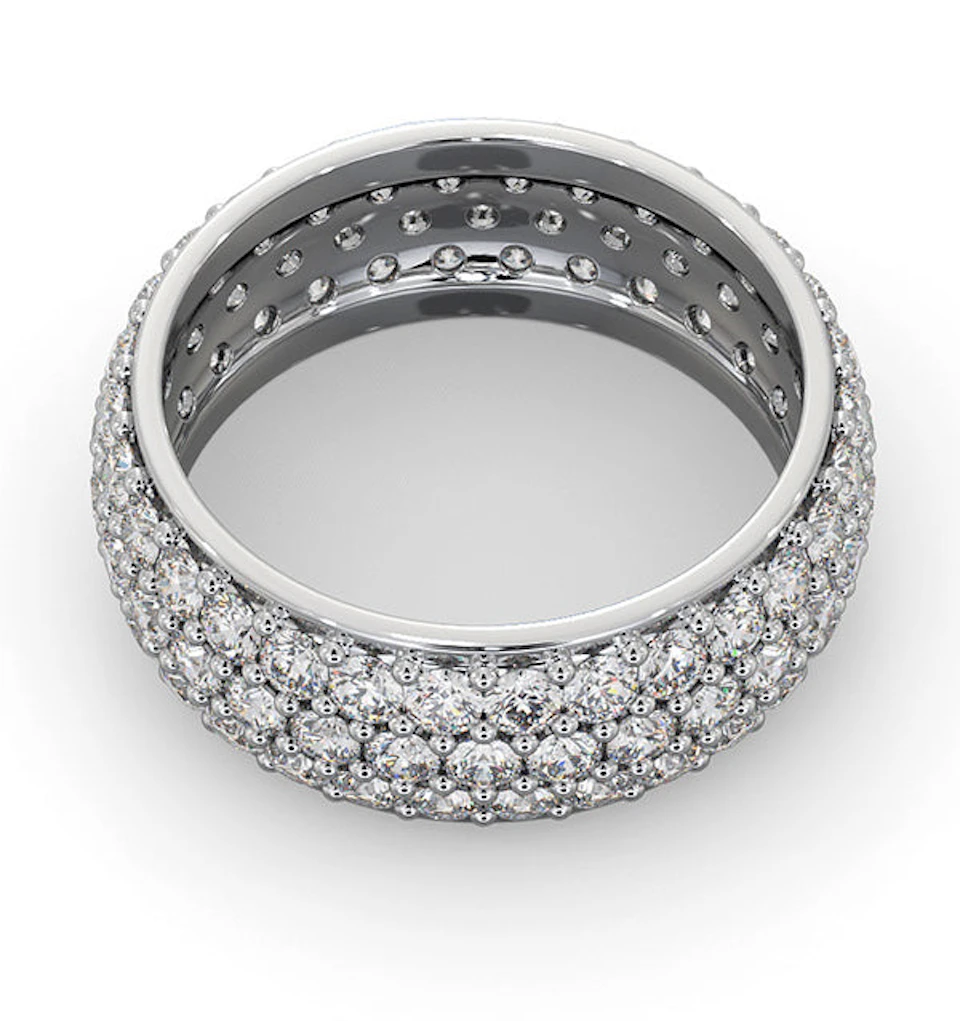 Eternity Ring Sara 18K White Gold Diamond 3.00ct H/Si
