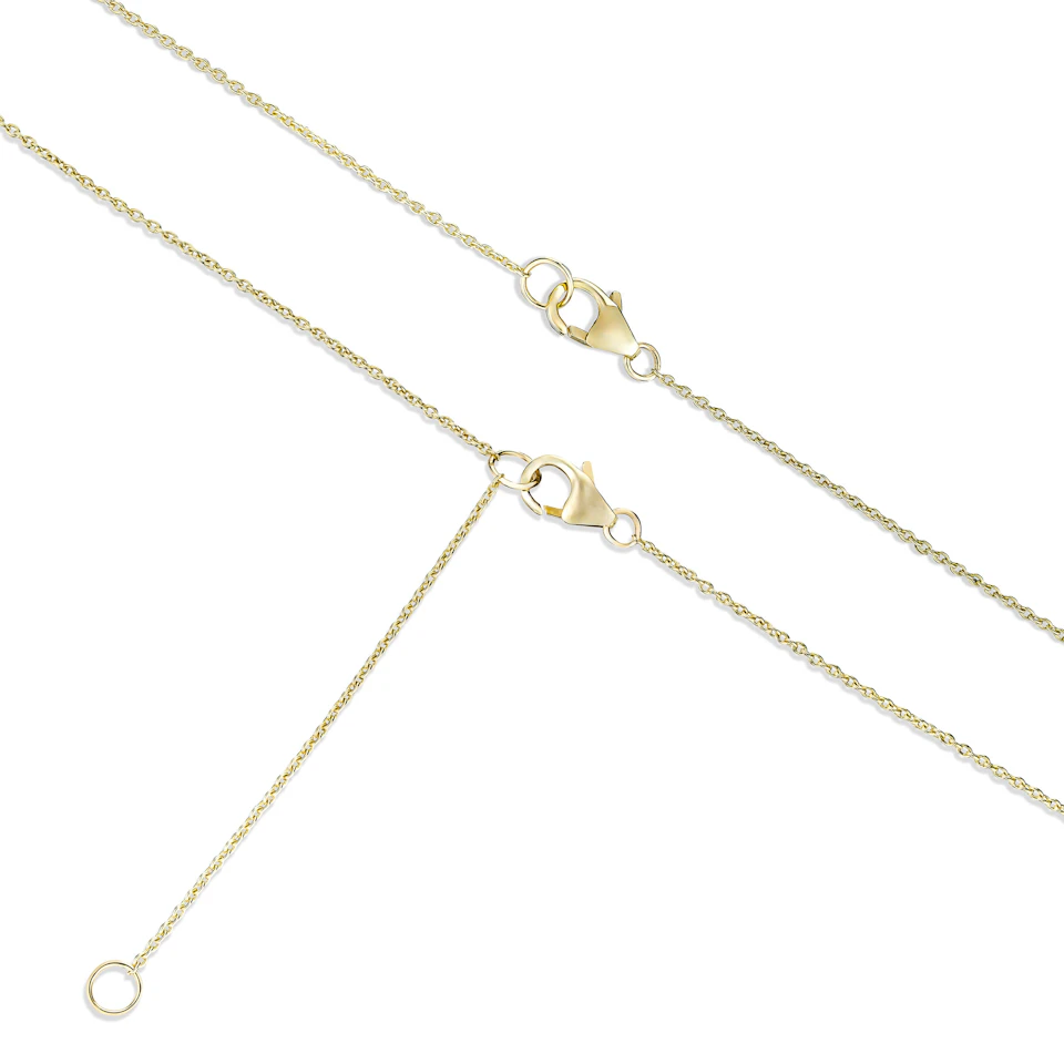 Wanderlust Floating Lab Diamond Solitaire Necklace 0.33ct H/SI in 18K Gold Vermeil