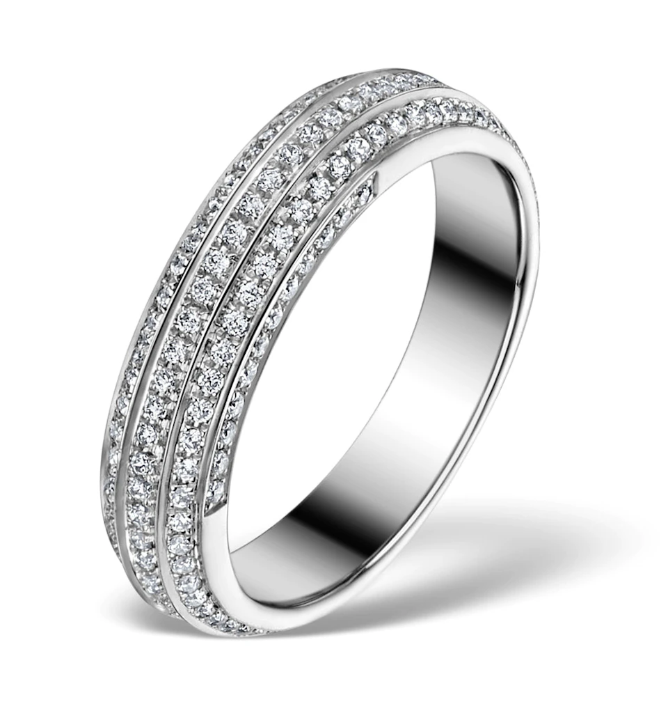 Diamond Eternity Ring - Cosmopolitan - 0.53ct 18K White Gold - N4529