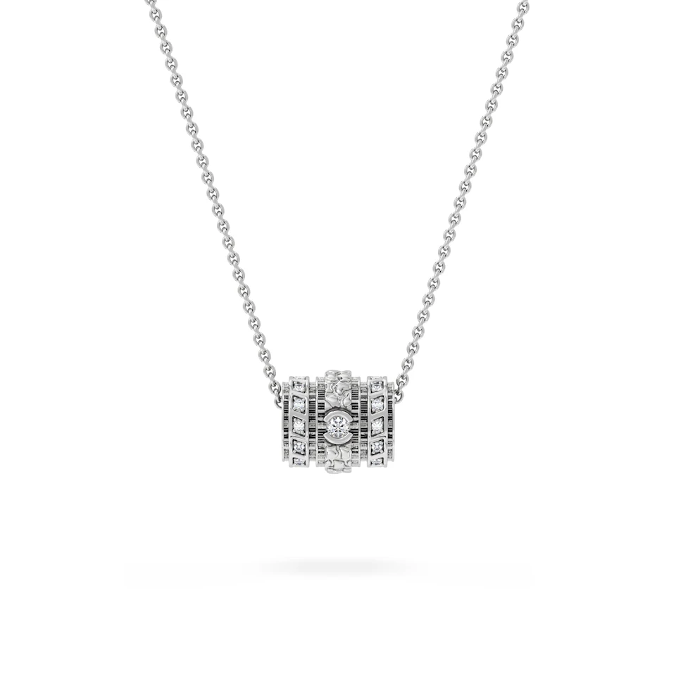 Bond 0.14ct Lab Diamond Necklace in Sterling Silver
