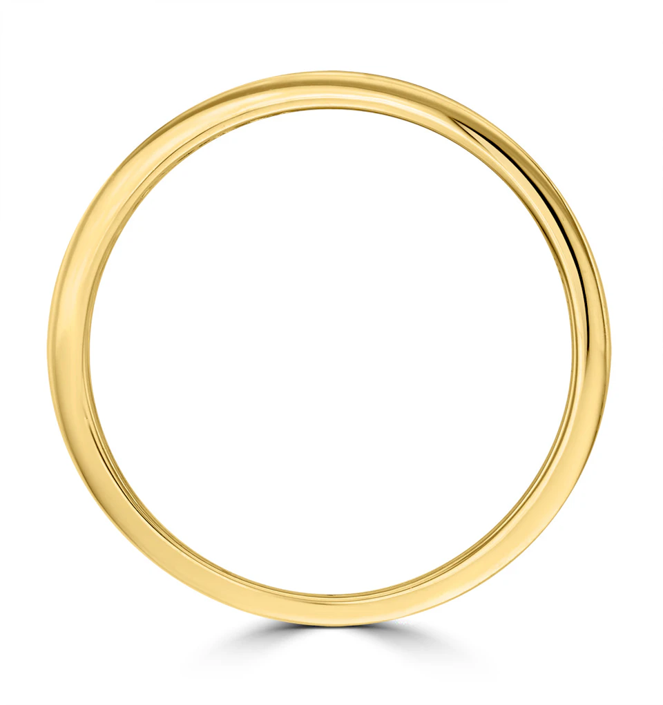 Channel Set Lab Diamond Eternity Ring 0.05ct in 9K Gold