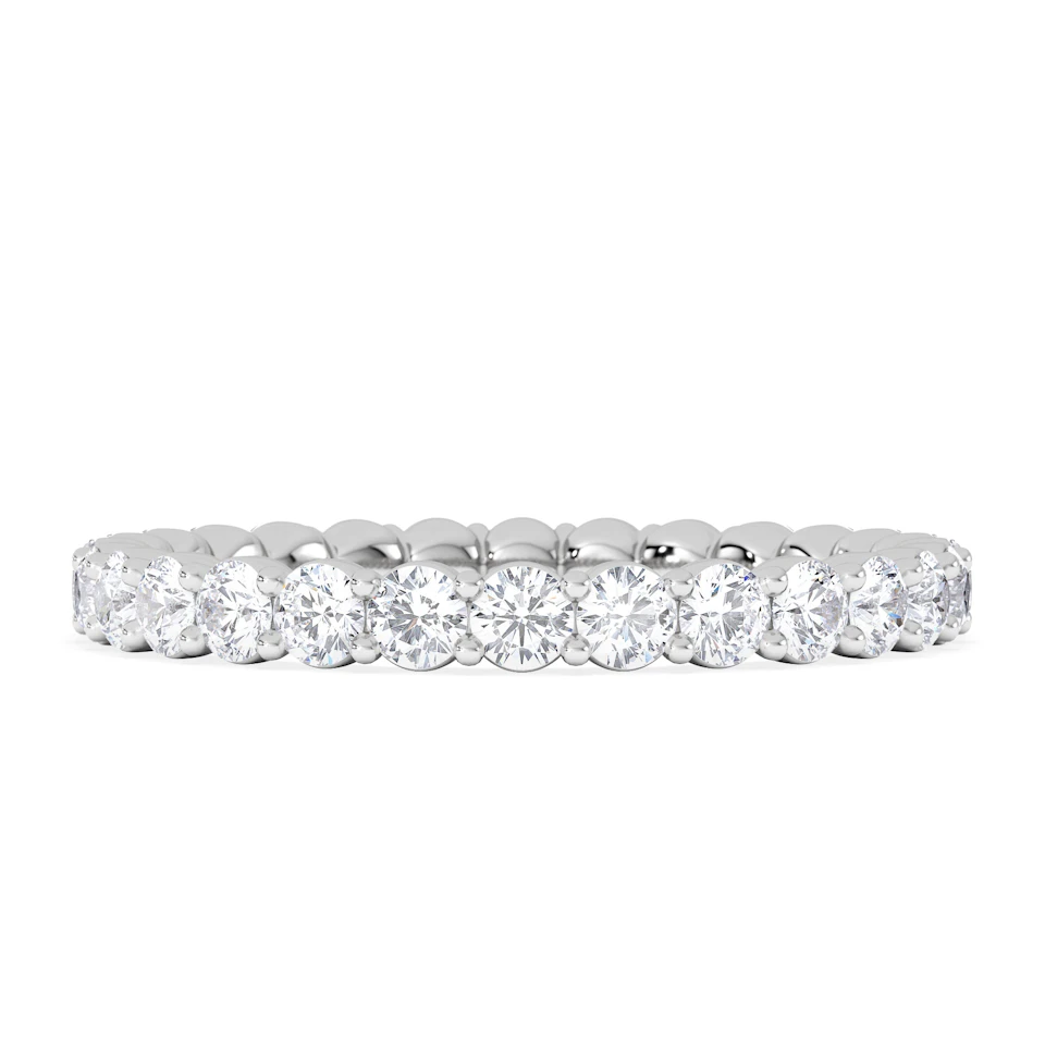Chloe Lab Diamond 1.00ct Eternity Ring F/VS in 9K White Gold