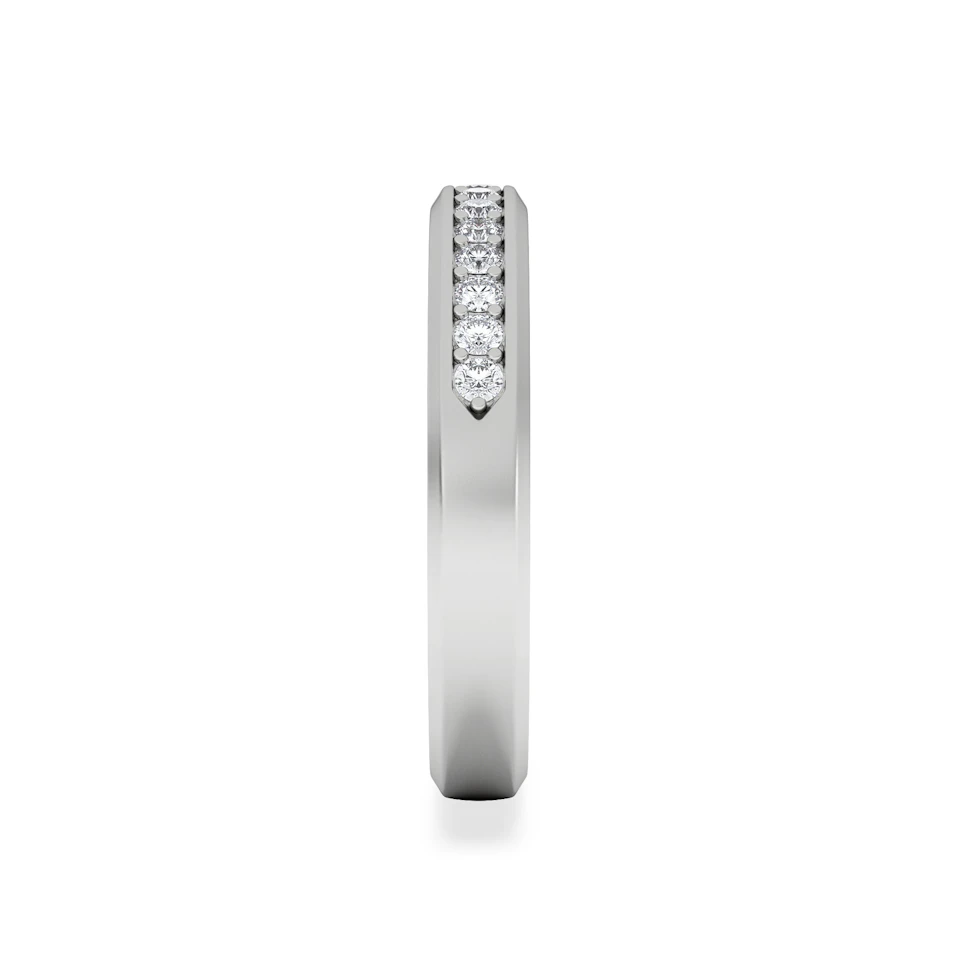 Lab Diamond Heritage Half Eternity Ring 0.30ct H/SI in 9K White Gold