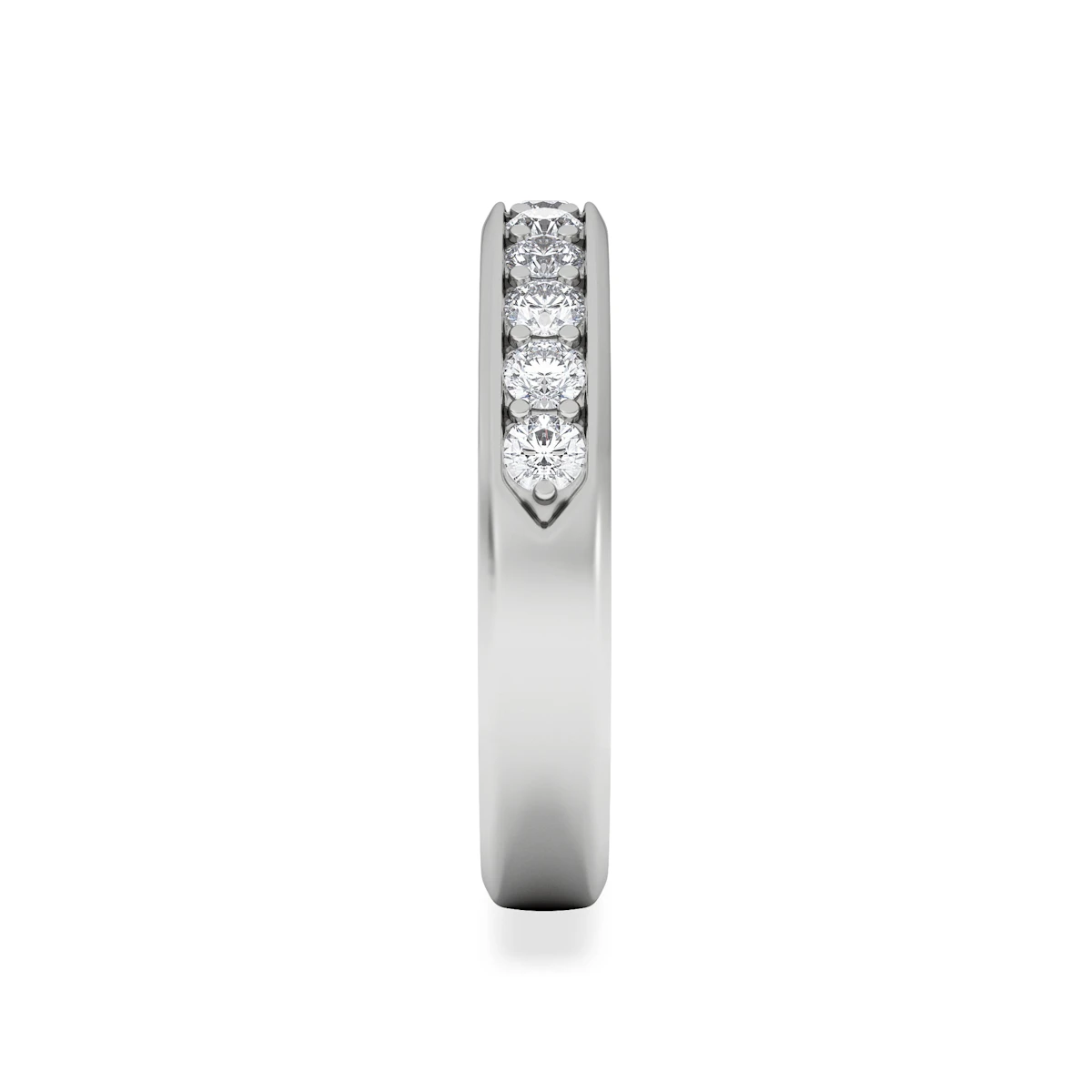 Lab Diamond Heritage Half Eternity Ring 0.50ct H/SI in 9K White Gold
