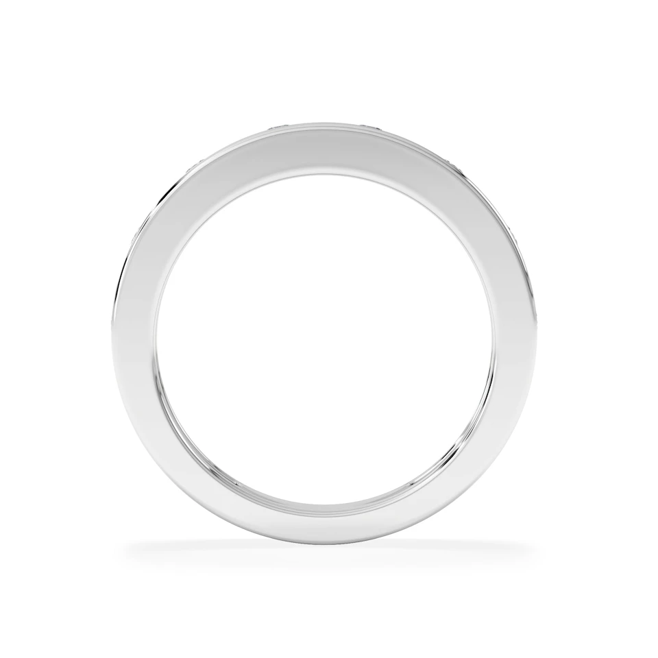Élan 0.90ct Lab Diamond Ring in Sterling Silver